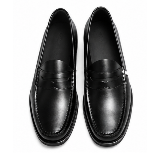 Fero - Black Penny Loafer