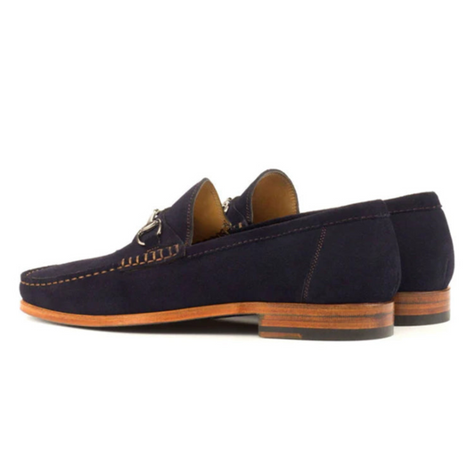 Fero - Azure Horsebit Loafer