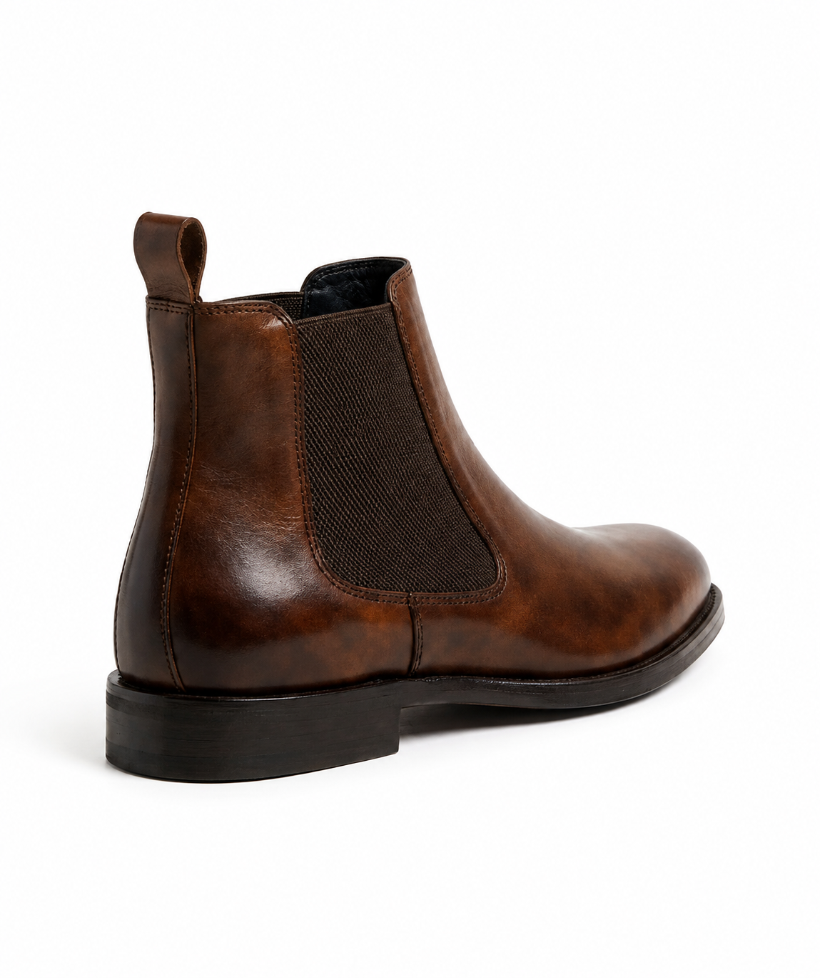 The Kensington – Brown Patina Chelsea Boots