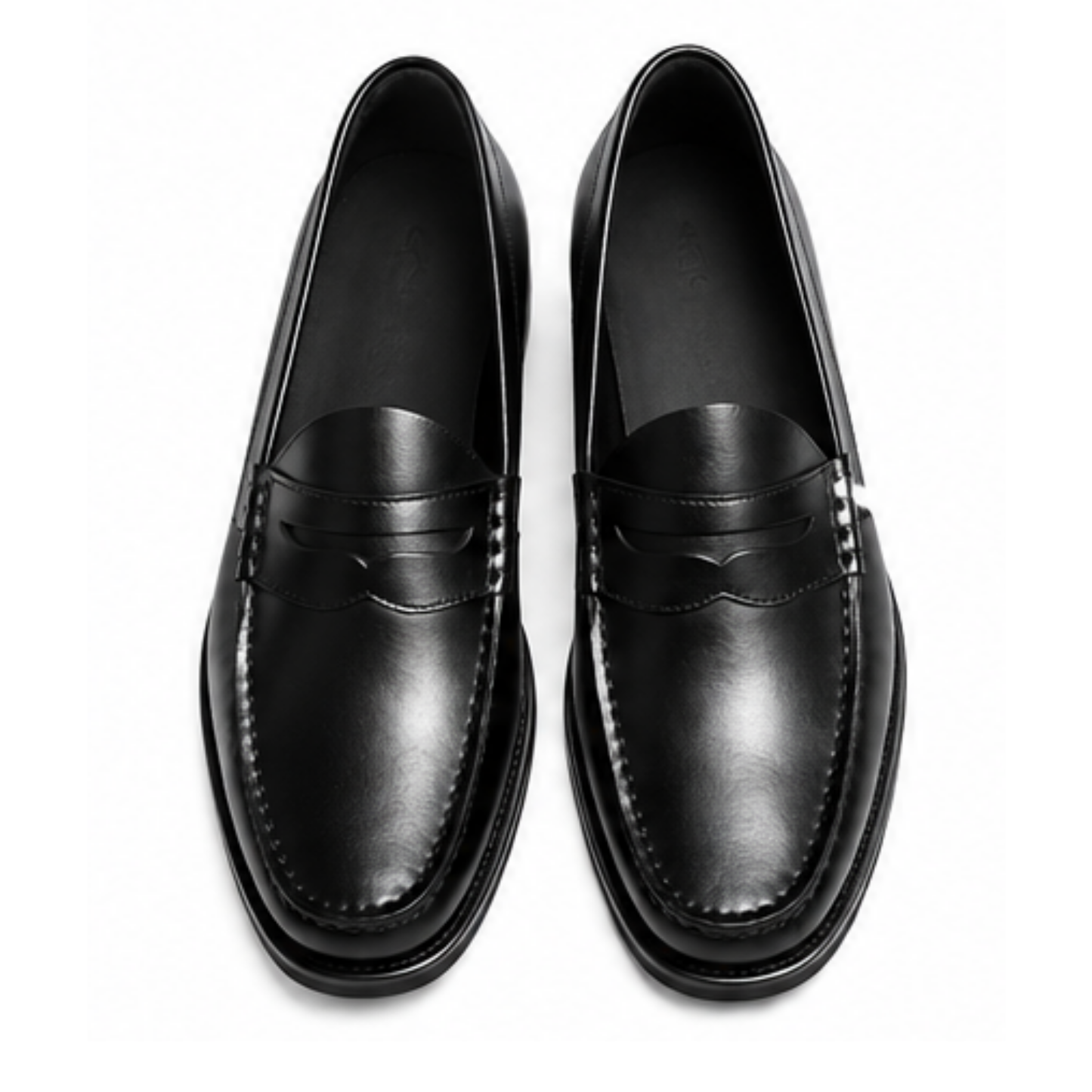 Fero - Black Penny Loafer