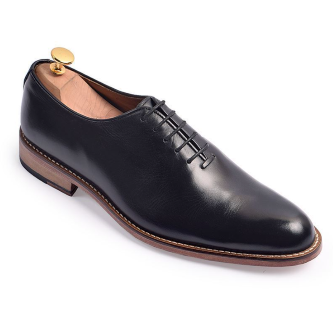 The Lincoln – Black Classic Leather Dress Shoes
