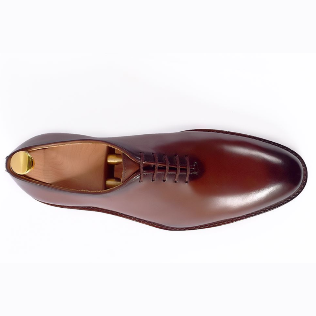 The Lincoln – Camel Patina Classic Leather Dress Shoes