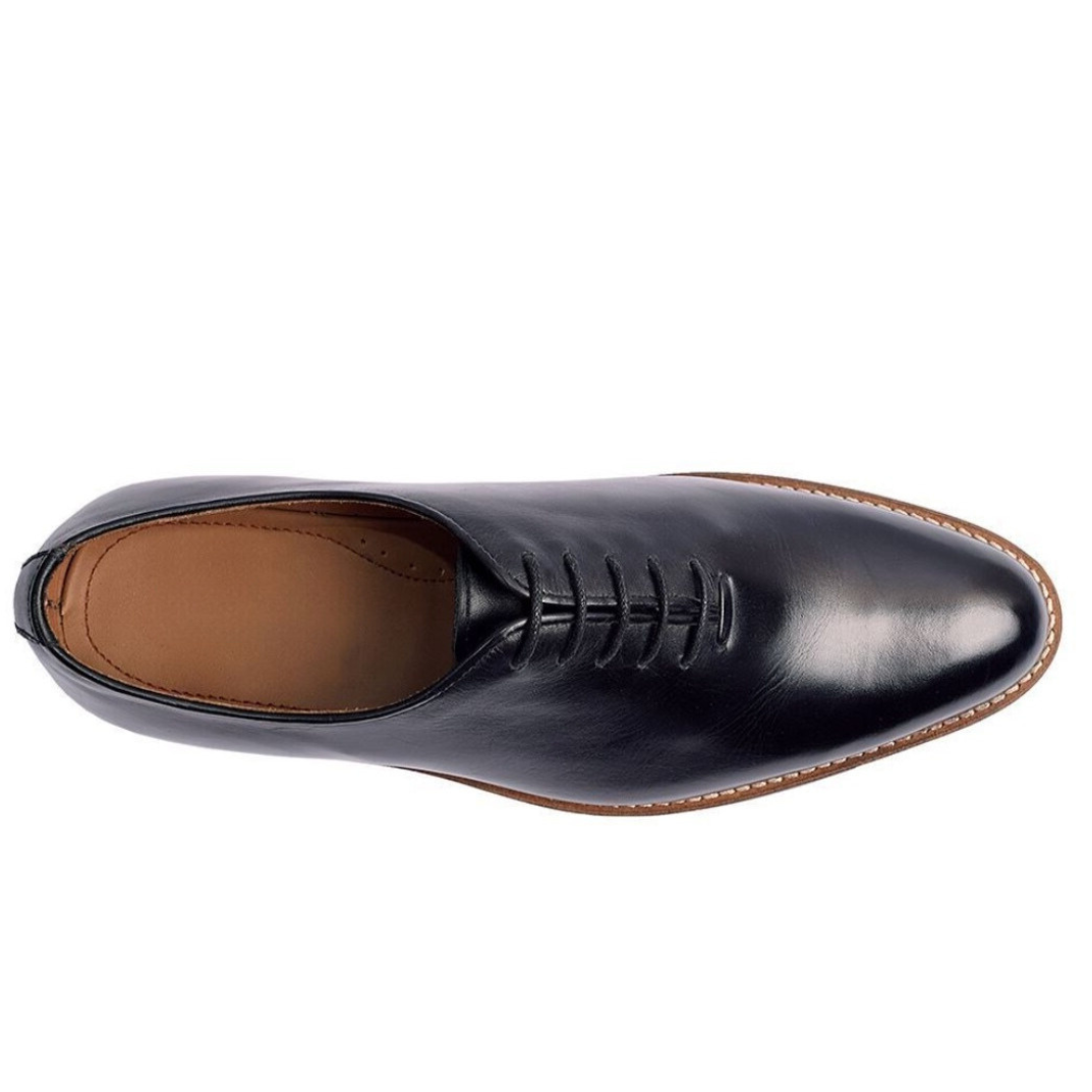 The Lincoln – Black Classic Leather Dress Shoes