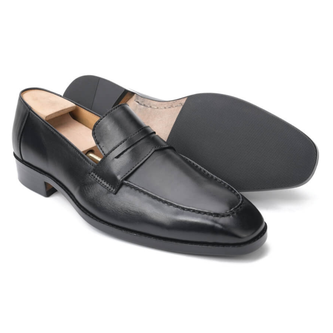 The Venice – Black Penny Loafer