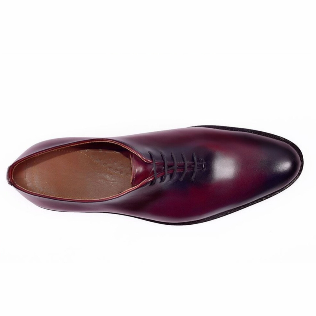 The Lincoln – Burgundy Patina Classic Leather Dress Shoes